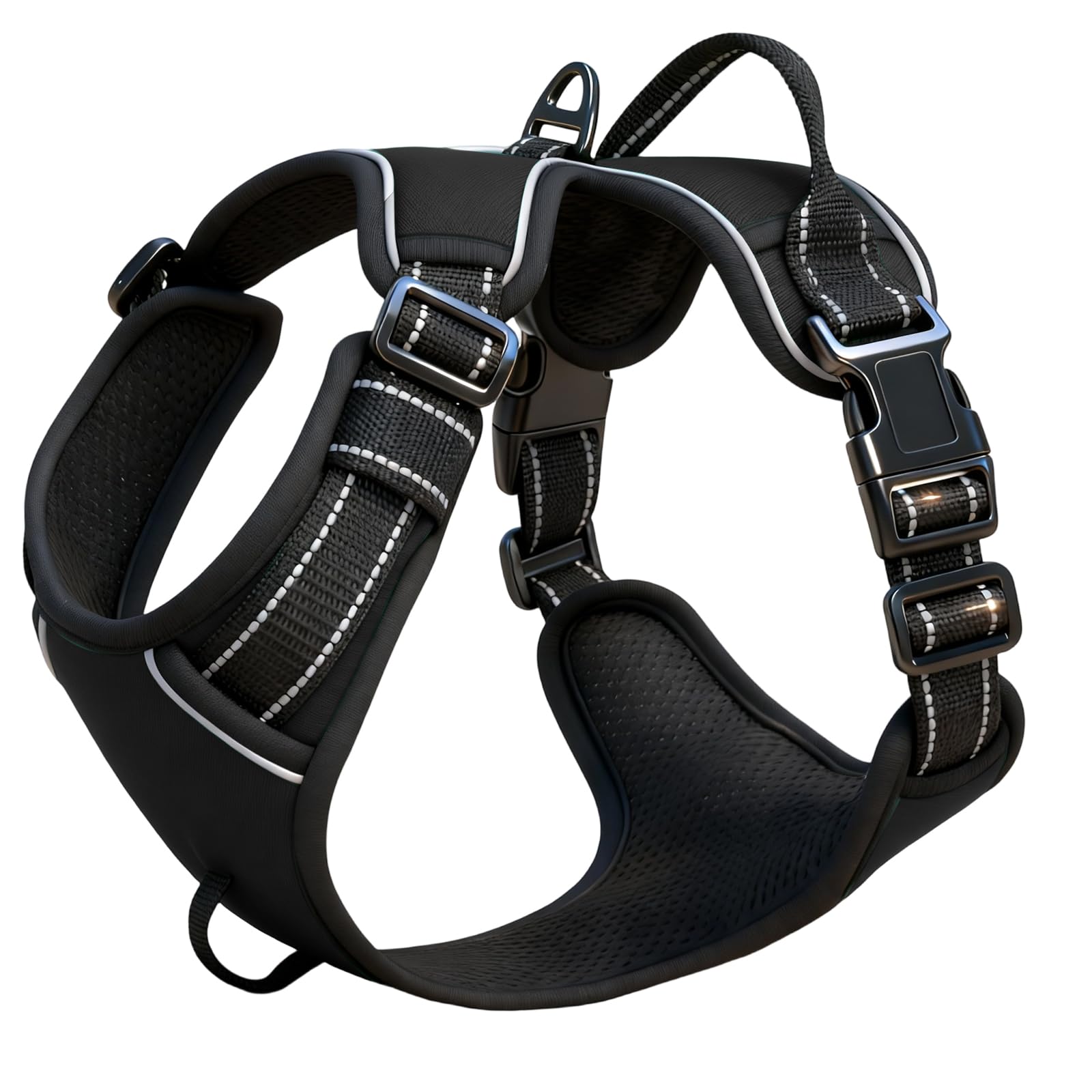 No-Pull Dog Harness — Black