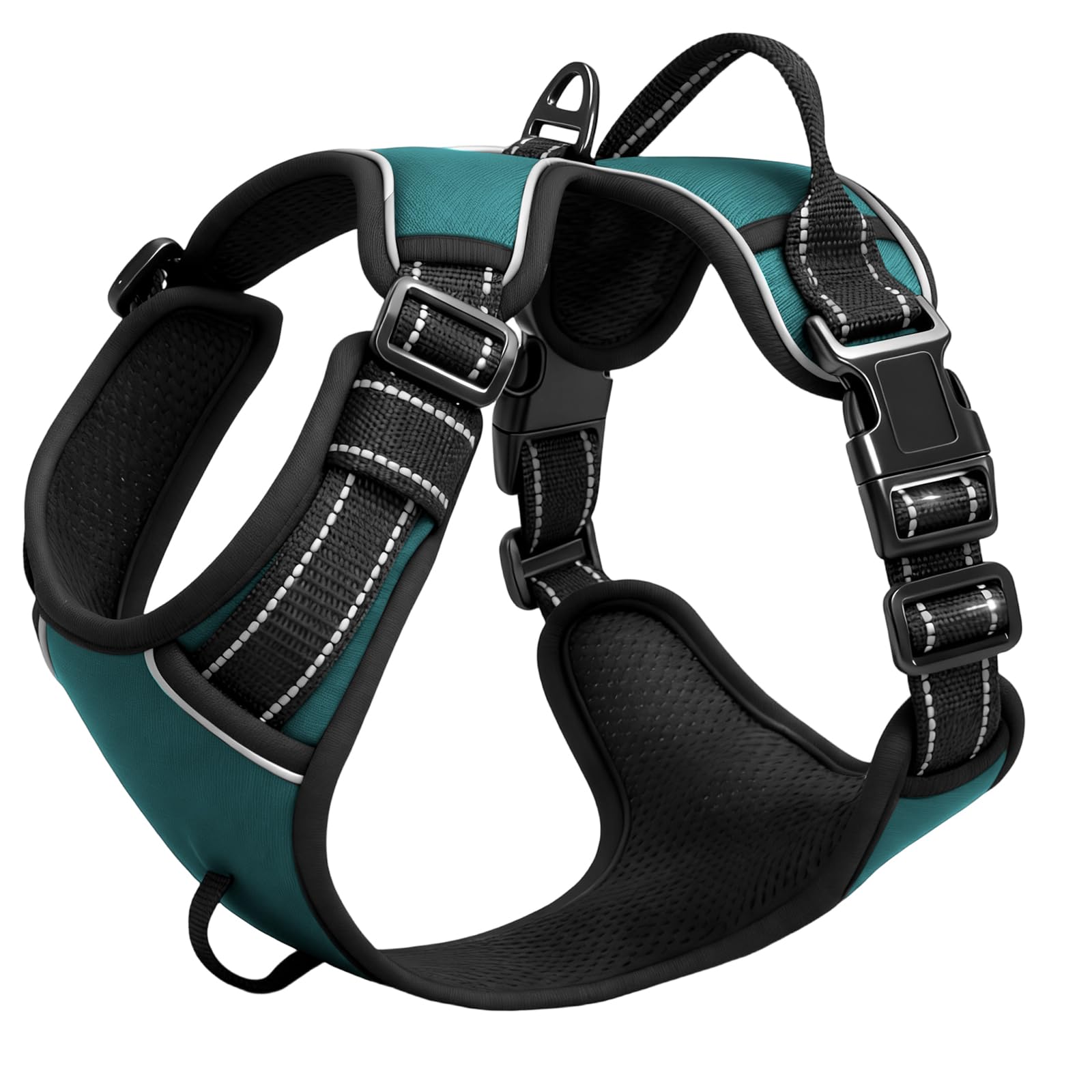 No-Pull Dog Harness — Glacial Teal
